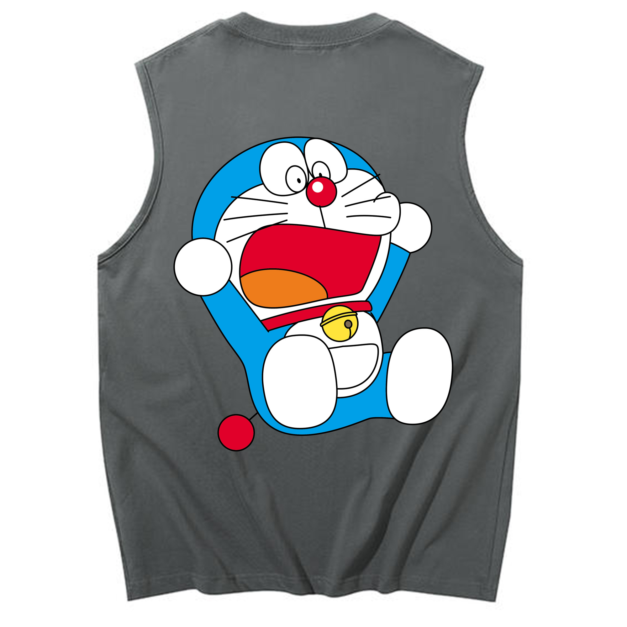 （画像用） ドラえもん Doraemon コットン100％タンクトップ（背面プリント）